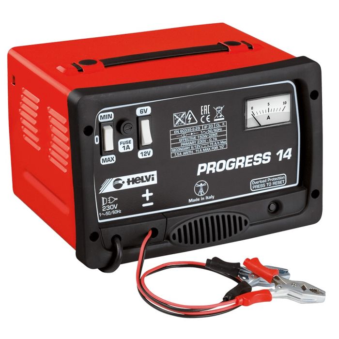 Chargeur de batterie Helvi Progress 14 6-12 V 11 A 