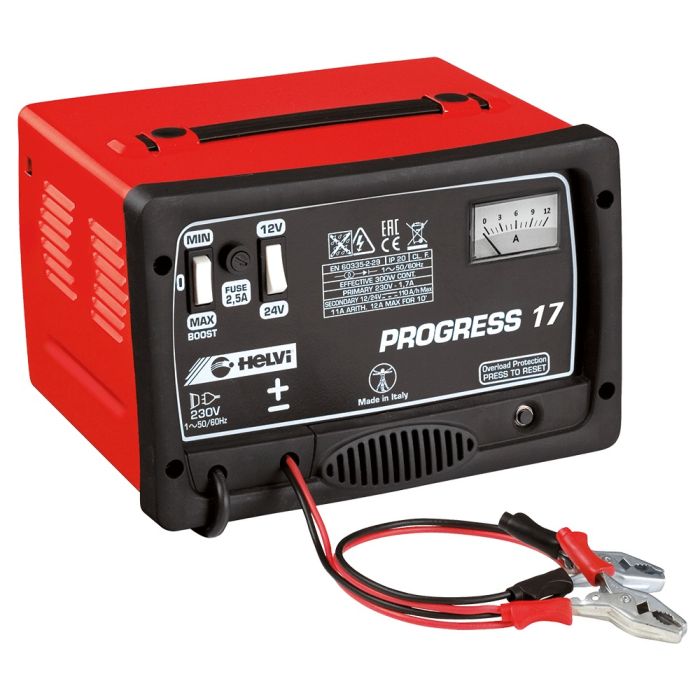 Chargeur de batterie Helvi Progress 17 12-24 V 12,5 A 
