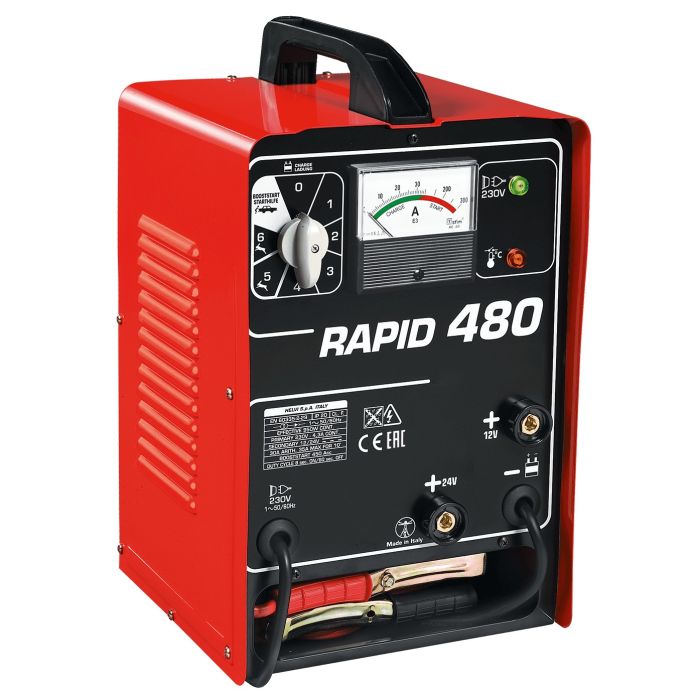 Chargeur-démarreur Helvi Rapid 480 12-24 V 55 A 