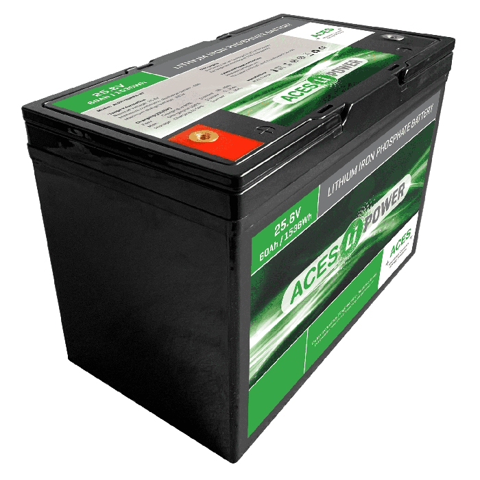 Batterie lithium LiFePO4 ACES Energy AL24V60HFA 25,6 V 60 Ah – Lithium LiFePO4