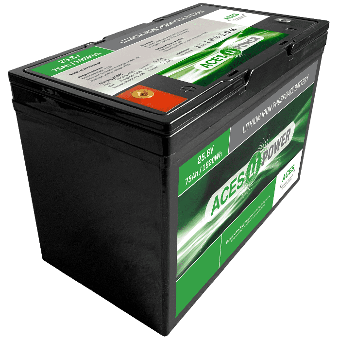 Batterie lithium LiFePO4 ACES Energy AL24V75HFA-BT 24 V 75 Ah – Lithium LiFePO4