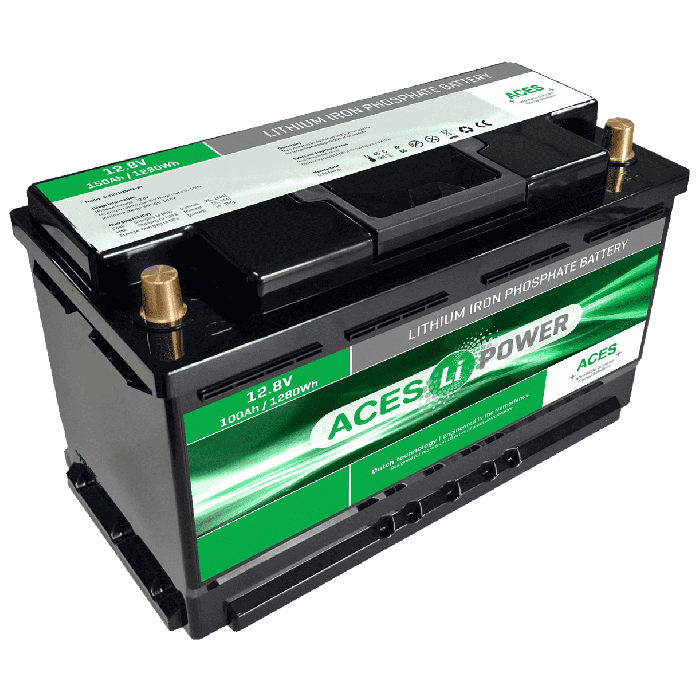 Batterie lithium LiFePO4 ACES Energy AL12V100HFAS 12,8 V 100 Ah – Lithium LiFePO4