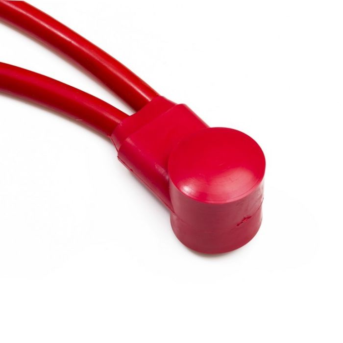 Capuchon isolant double rouge pour cosses de batterie 35/50/70 mm² 