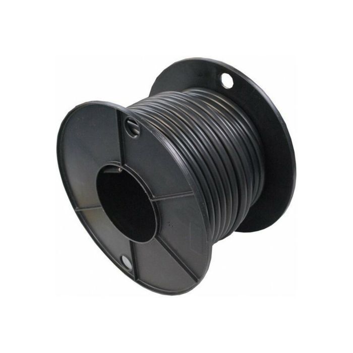 Câble de batterie 10 mm² noir, rouleau de 50 mètres 