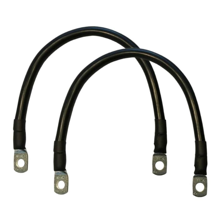 Câble de liaison de batterie 35 mm² noir 300 mm cosses M8 – lot de 2 