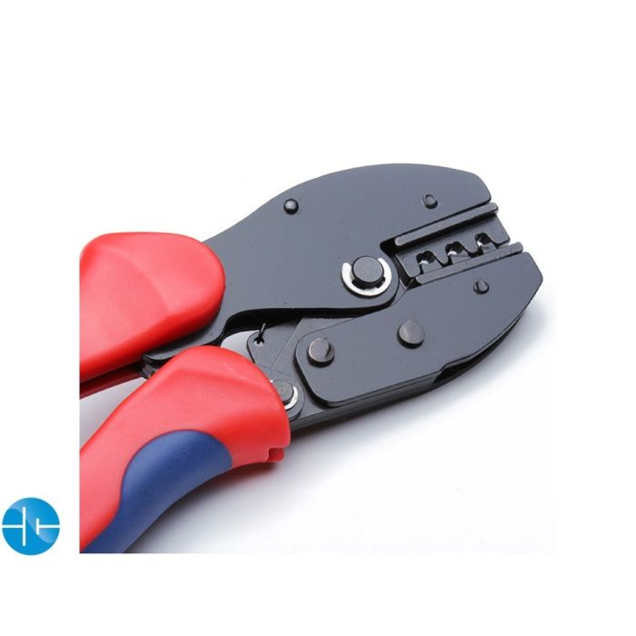 Pince à sertir pour connecteurs solaires MC4 2,5 - 6 mm² avec cliquet 