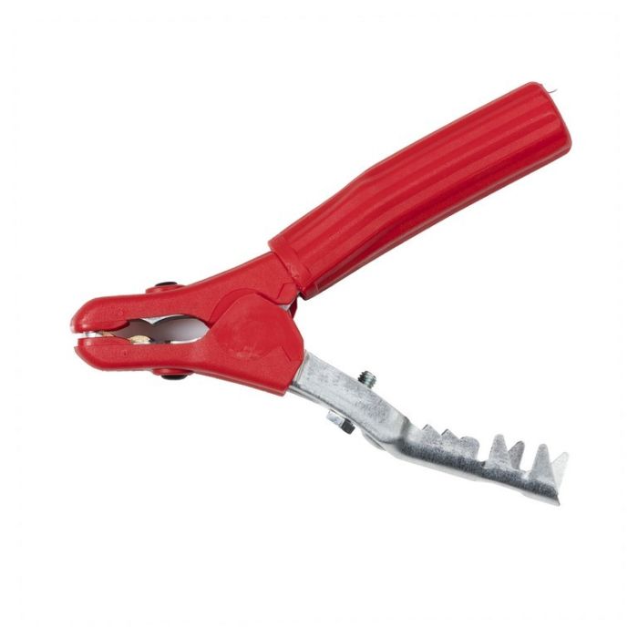 Pince de charge 600 A rouge isolée mâchoire droite 160 mm 