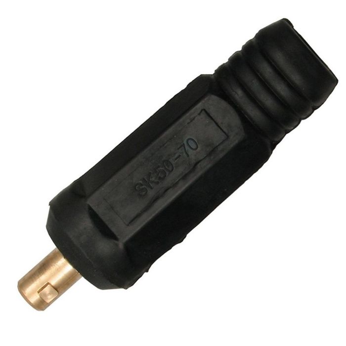 Connecteur de soudage mâle type Dinse SK 70 50-70 mm² Ø 13 mm 