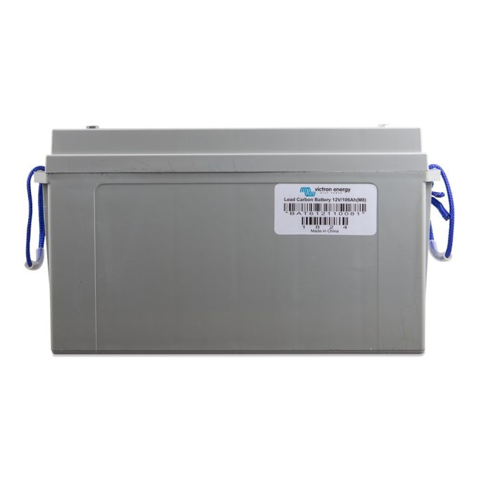 Batterie à décharge lente plomb-carbone Victron Energy 12 V 106 Ah M8 – Plomb-carbone