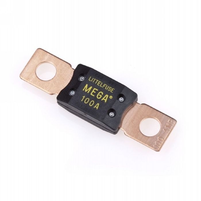 Fusible MEGA Littelfuse 100 A 12-24 V connexion M8 
