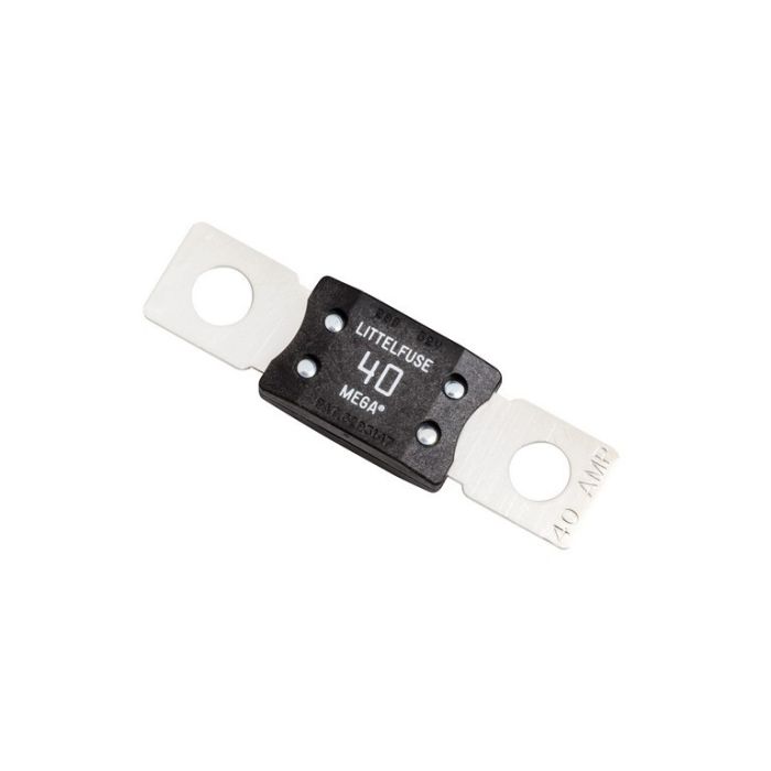 Fusible MEGA Littelfuse 40 A 12-24 V connexion M8 
