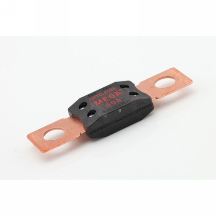 Fusible MEGA Littelfuse 80 A 12-24 V connexion M8 