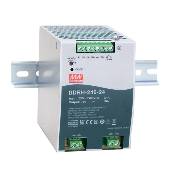 Convertisseur DC-DC Mean Well DDRH-240-24 24 V 240 W 