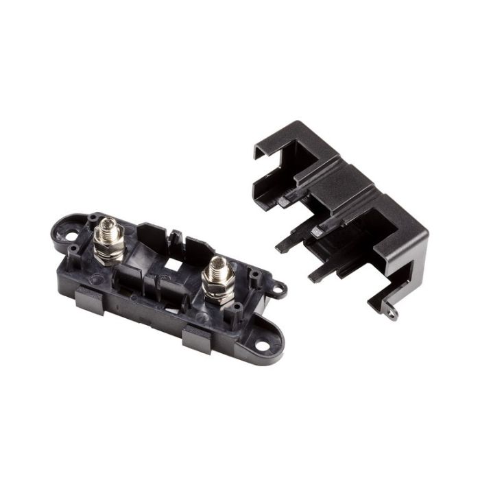 Porte-fusible MEGA noir 40-300 A raccords 2 x M8 câbles jusqu'à 70 mm² 