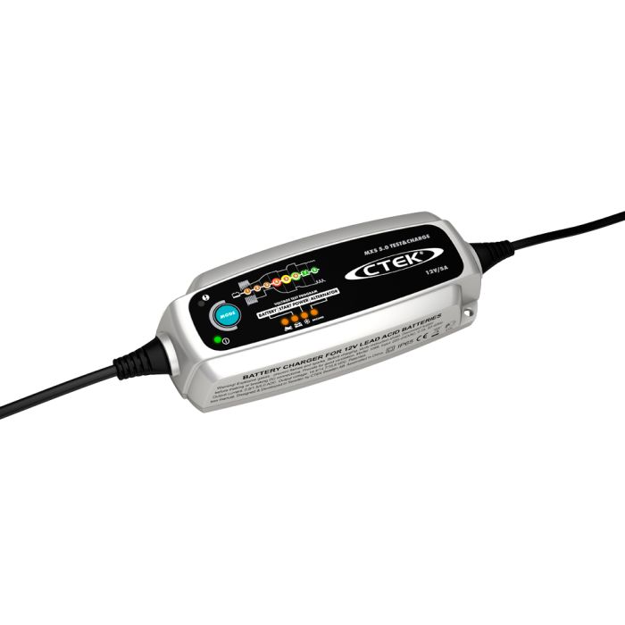 Chargeur de batterie CTEK MXS 5.0 Test&Charge 12 V 5,0 A 