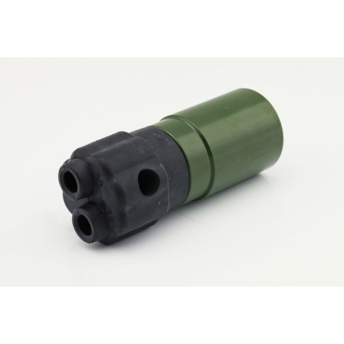 Prise NATO 2 pôles 12/24 V verte pour câble 35 mm² VG 96 917 