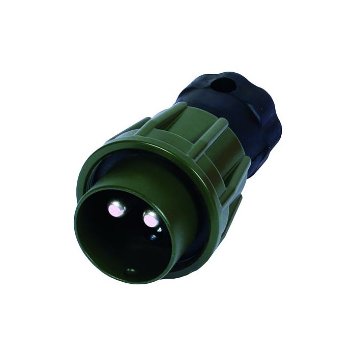Prise OTAN 35 mm² 2 pôles 24 V avec bague filetée 