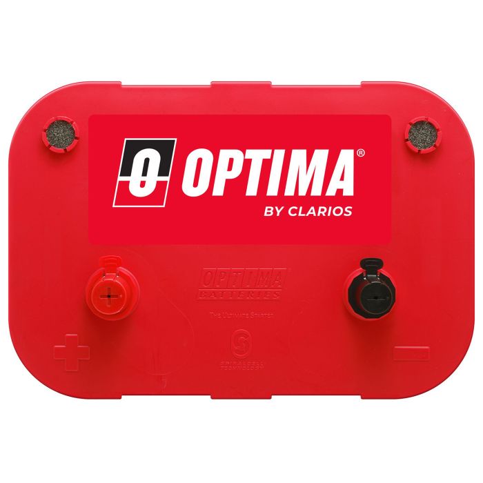 Batterie de démarrage Optima RedTop RT4.2R 12 V 50 Ah 815 A – Cellules spiralées