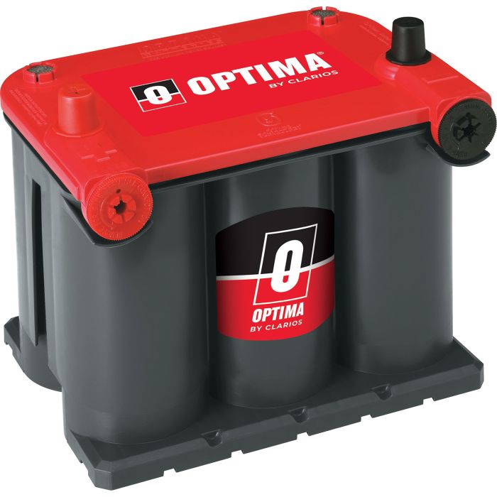 Batterie de démarrage Optima RedTop RTU-3.7 12 V 44 Ah 730 A – Cellules spiralées