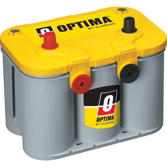 Batterie AGM spiralée Optima YellowTop YTU-4.2 12 V 55 Ah 765 A – Cellules spiralées