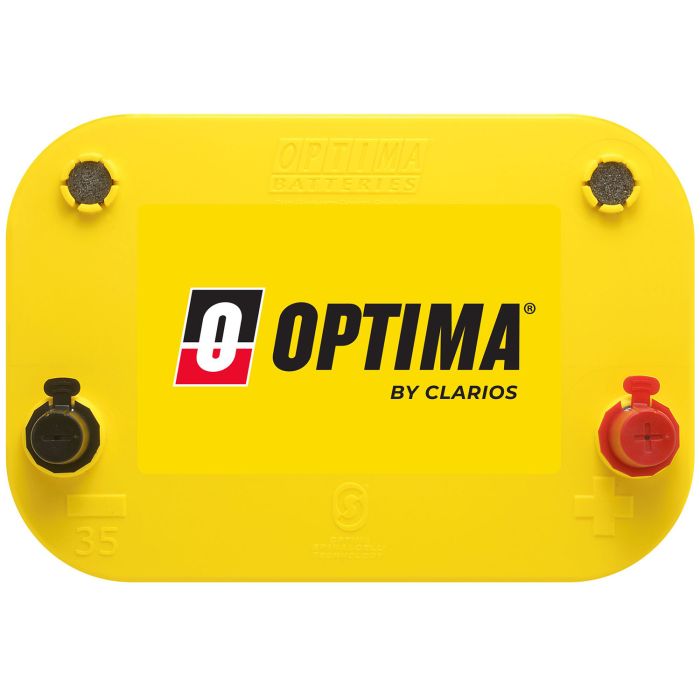 Batterie AGM spiralée Optima YellowTop D35 12 V 48 Ah 660 A – Cellules spiralées