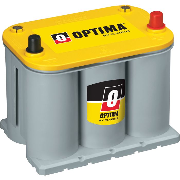 Batterie AGM spiralée Optima YellowTop D35 12 V 48 Ah 660 A – Cellules spiralées