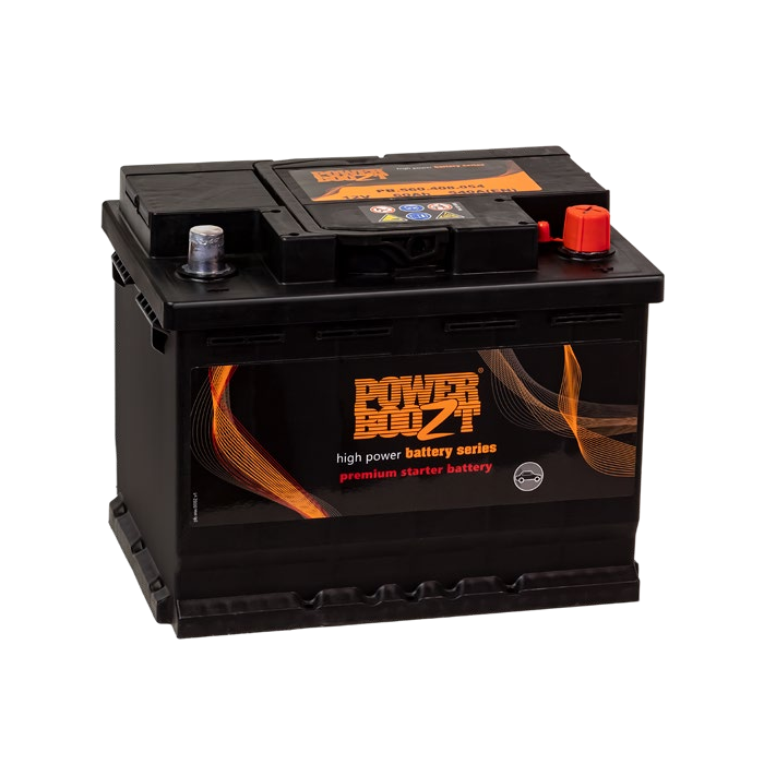 Batterie de démarrage Powerboozt Premium Start 12 V 60 Ah 540 A – Plomb-acide (sans entretien)