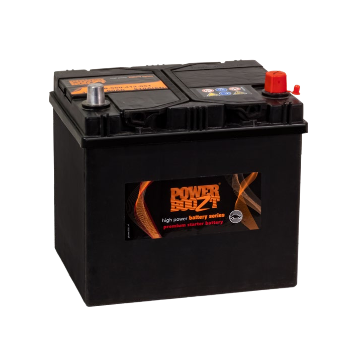 Batterie de démarrage Powerboozt Premium Start 12 V 60 Ah 510 A – Plomb-acide (sans entretien)