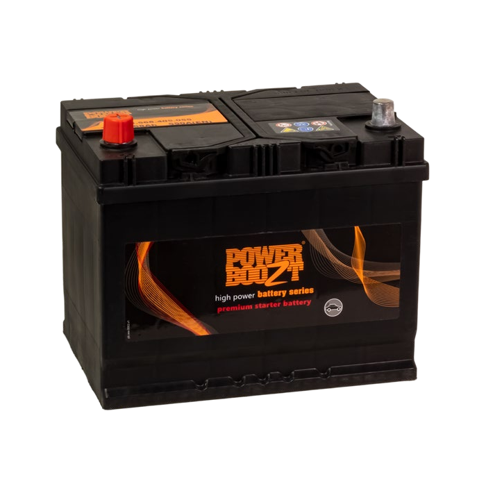 Batterie de démarrage Powerboozt Premium Start 12 V 68 Ah 550 A – Plomb-acide (sans entretien)