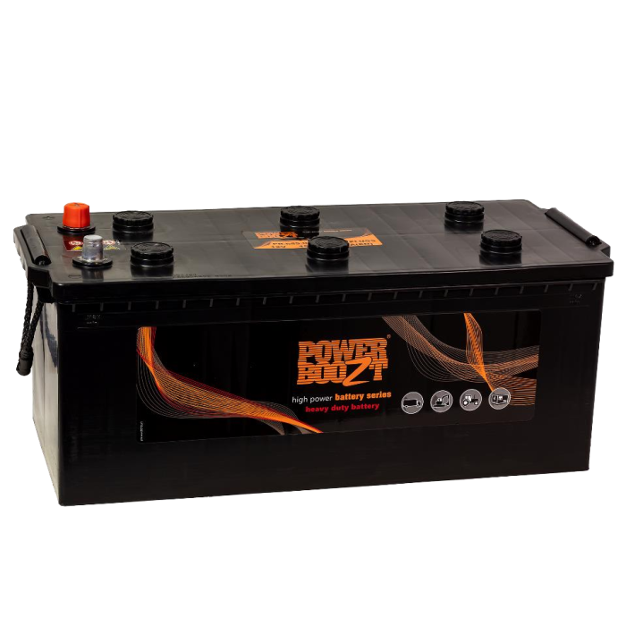 Batterie de démarrage Powerboozt Heavy Duty PB.655.013 12 V 155 Ah 900 A – Plomb-acide (sans entretien)