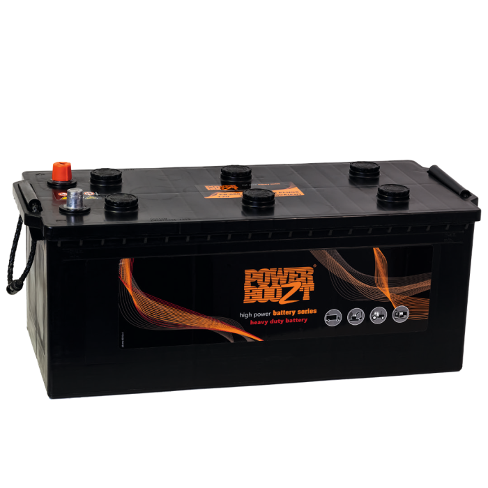 Batterie de démarrage Powerboozt Heavy Duty PB.680.032 12 V 180 Ah 1000 A – Plomb-acide (sans entretien)