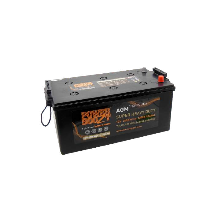 Batterie AGM Powerboozt Super Heavy Duty 12 V 240 Ah 1200 A – AGM