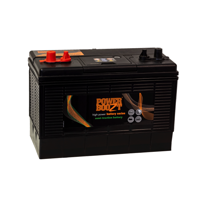 Batterie semi-traction Powerboozt PB.GR31.105 12 V 105 Ah 810 A – Plomb-acide (sans entretien)