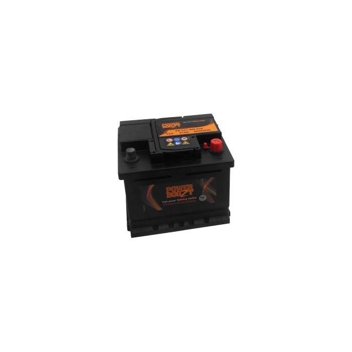 Batterie de démarrage Powerboozt Premium Start 12 V 41 Ah 360 A – Plomb-acide (sans entretien)