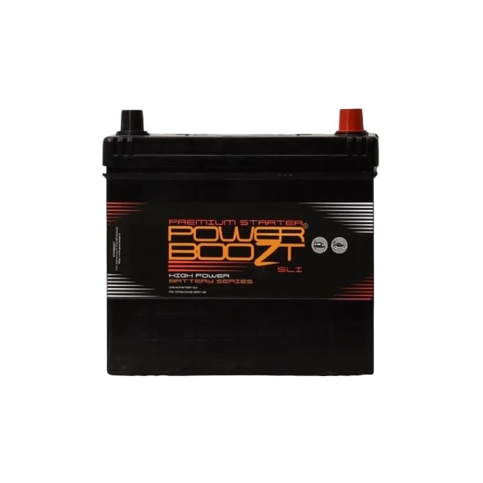 Batterie de démarrage Powerboozt Premium Start 12 V 50 Ah 360 A – Plomb-acide (sans entretien)
