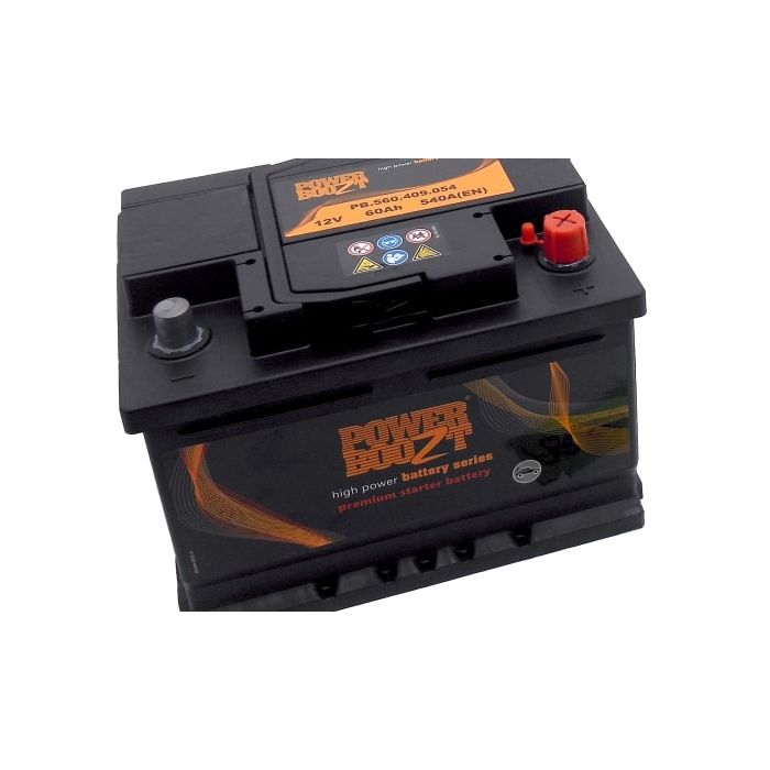 Batterie de démarrage Powerboozt Premium Start PB.560.409 12 V 60 Ah 540 A – Plomb-acide (sans entretien)