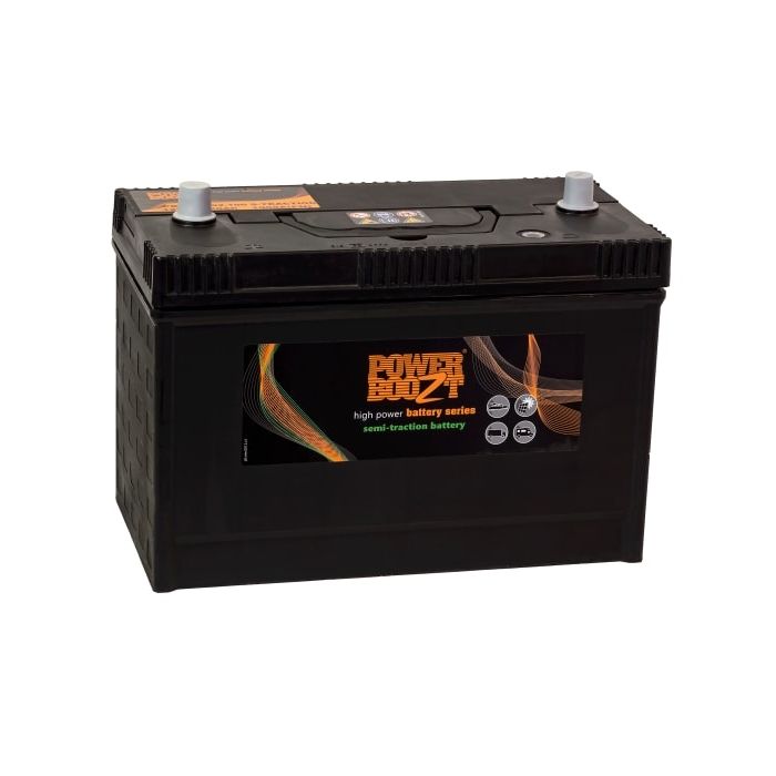 Batterie semi-traction Powerboozt PB.620.102 12 V 120 Ah 1000 A – Plomb-acide (sans entretien)