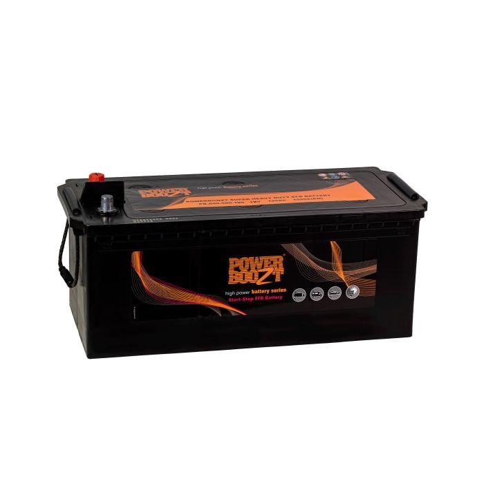 Batterie de démarrage Powerboozt Super Heavy Duty EFB 12 V 190 Ah 1050 A – EFB