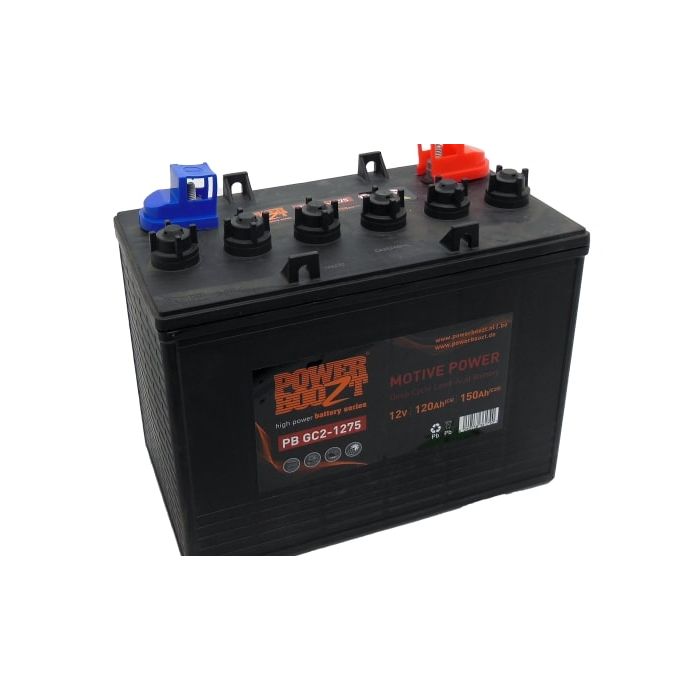 Batterie à décharge lente Powerboozt PB.GC2.1275 12 V 150 Ah – Plomb-acide (électrolyte liquide)
