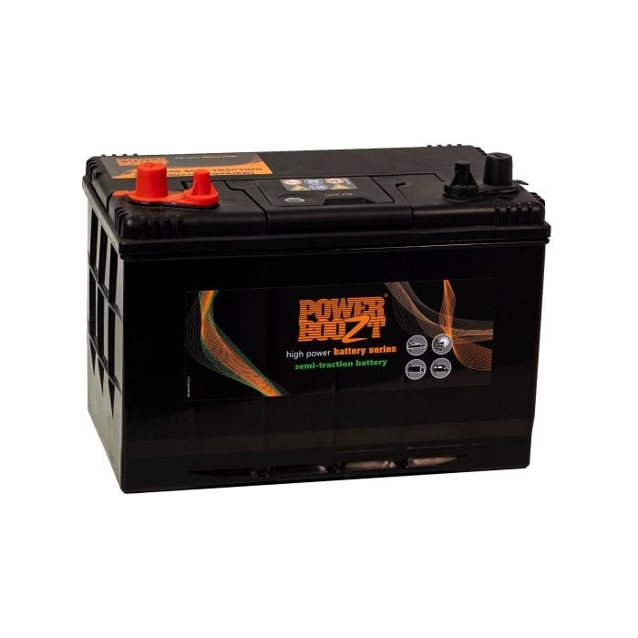Batterie semi-traction Powerboozt PB.GR27.090 12 V 90 Ah 700 A – Plomb-acide (sans entretien)