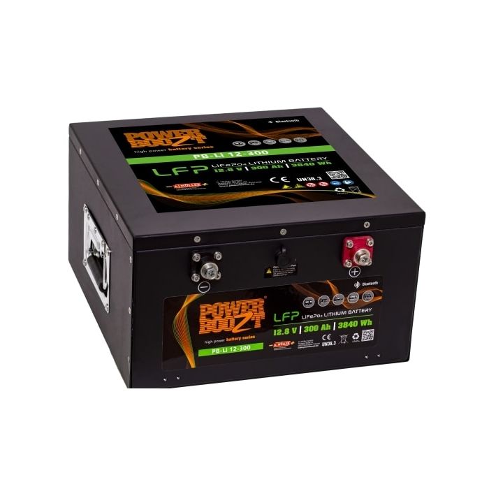 Batterie lithium LiFePO4 Powerboozt PB.Li.12.300 12,8 V 300 Ah – Lithium LiFePO4