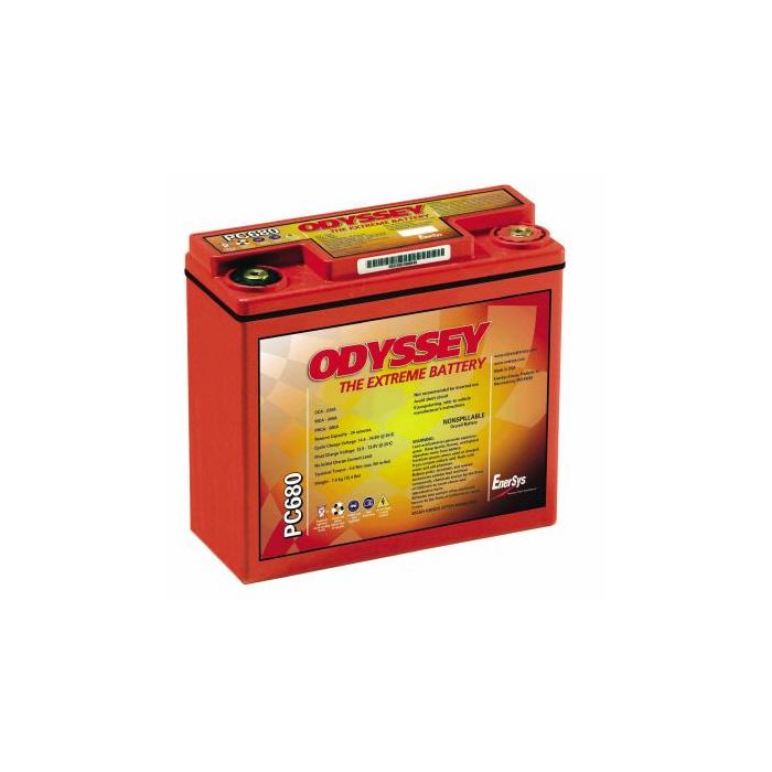 Batterie AGM Odyssey Extreme PC680 12 V 18 Ah 220 A – AGM