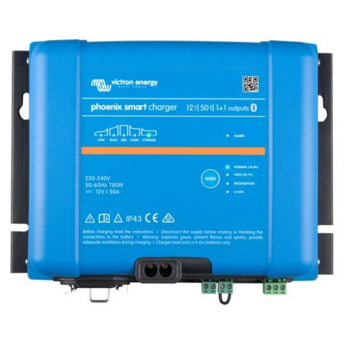 Chargeur de batterie Victron Phoenix Smart IP43 12 V 50 A (120-240 V) 