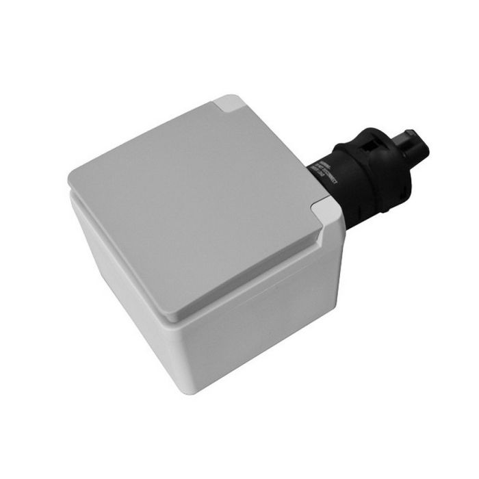 Prise de courant schuko 1 voie IP44 Ratio WCD 16 A 