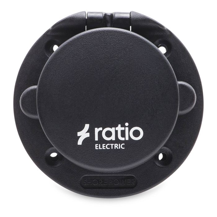 Prise d'alimentation de quai Ratio MP16 16 A noire 