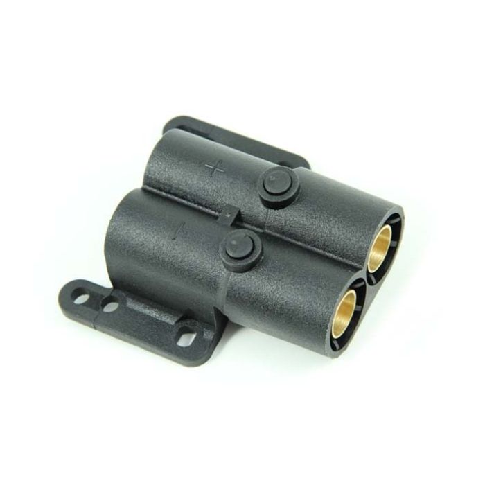 Prise femelle de batterie bipolaire 50 mm² 200 A DIN 640 