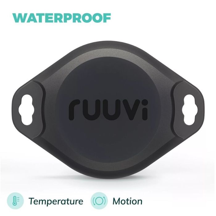 Capteur de température et d'accélération Ruuvi RuuviTag Pro IP68 