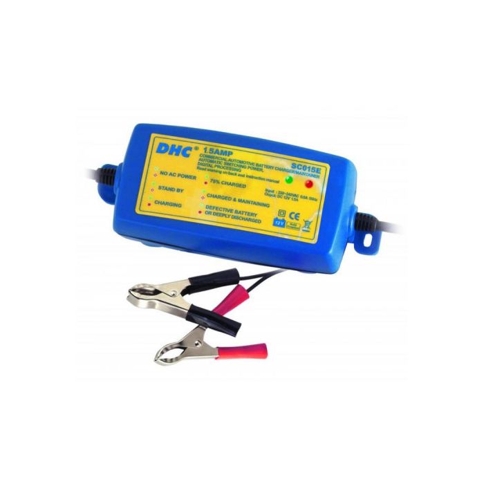 Chargeur de batterie Dhc SC015E 12 V 1,5 A 