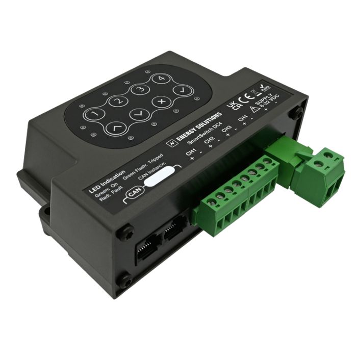 Module de commutation DC SmartSwitch DC4 (version 2) 4 canaux 12-24 V 15 A 