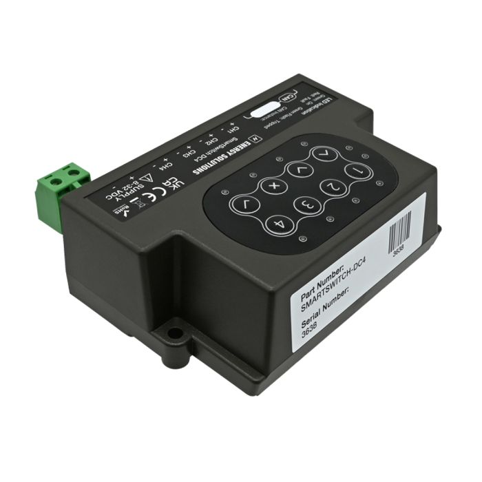 Module de commutation DC SmartSwitch DC4 (version 2) 4 canaux 12-24 V 15 A 